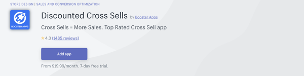 Discounted Upsells‑ Cross Sell