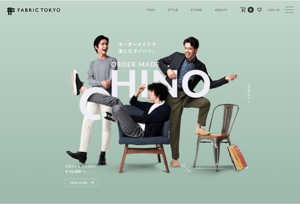 EC CS 成功事例 FABRIC TOKYO