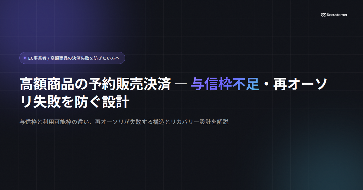 high-price-preorder-credit-limit-keyvisual