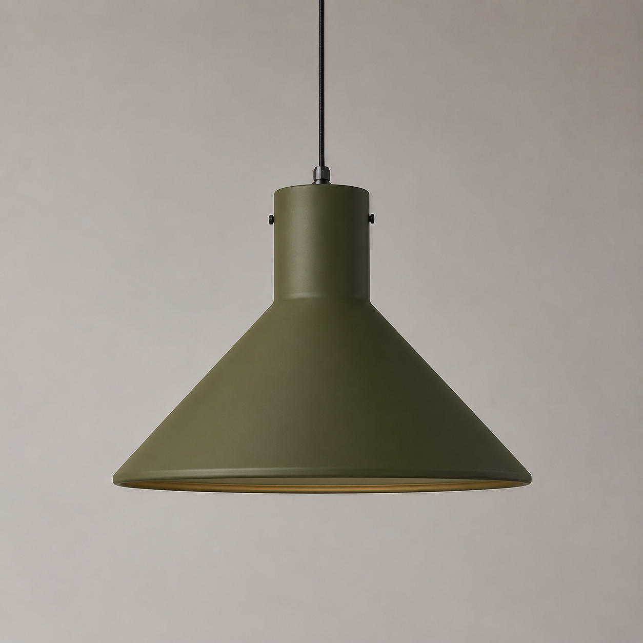 Studio Pendant — Olive